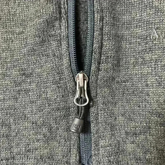 Avalanche 1/4 Zip Pullover Sweater Mens XLGray Mock Neck Hike Camp Layers - Picture 6 of 7